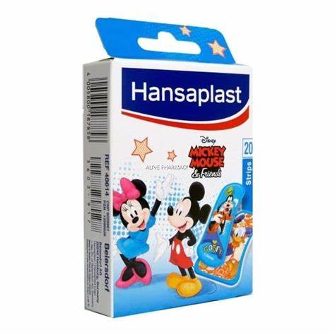 [drop//01015] HANSAPLAST MICKY 20 PLASTER