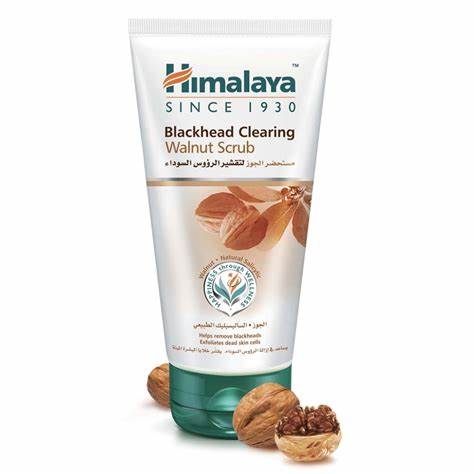 [drop//01050] HIMALAYA Blackhead Clearing Walnut Scrub 150ml