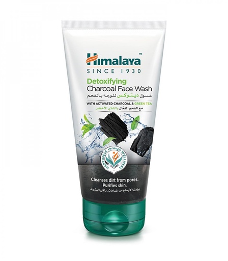 [drop//01051] HIMALAYA CHARCOAL FACE WASH 150ML