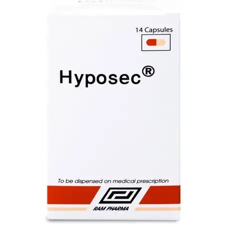 [drop//01072] HYPOSEC 20MG 14CAP