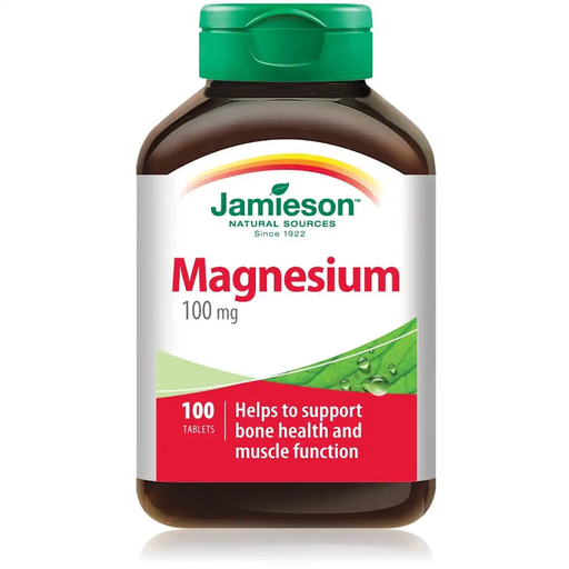[drop//01144] Jamieson Magnesium 100 mg