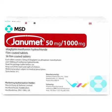 [drop//01109] JANUMET 50MG/1000MG 56TAB