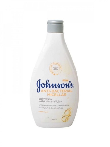 [103777] Johnson's Antibacterial Shower Gel 400 ml Lemon