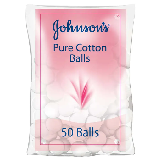 [103812] JOHNSONS COTTON 50 BALLS 