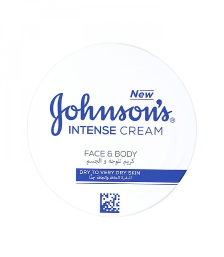 [103822] Johnson's Intense Cream 200 ml for Dry to Very Dry Skin